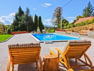 Family friendly house with a swimming pool Gornja Voća