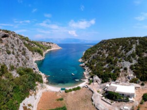 Bekvämt och rymligt hus nära stranden Cove Kruševa